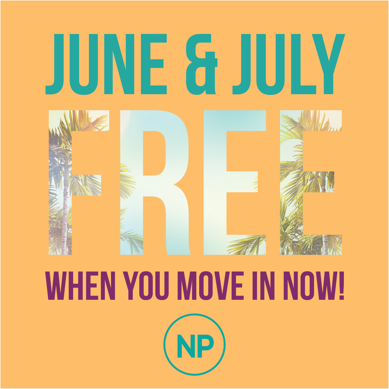 June & July free
